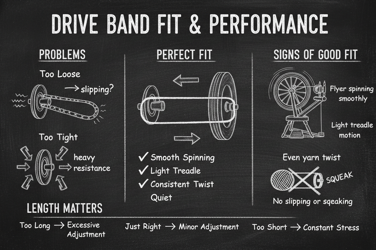 Why a Properly Fitted Drive Band Improves Spinning Performance – Riley ...