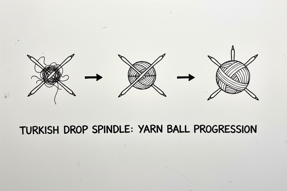 Turkish Drop Spindle for Beginners: Complete Guide – Riley Wood and ...