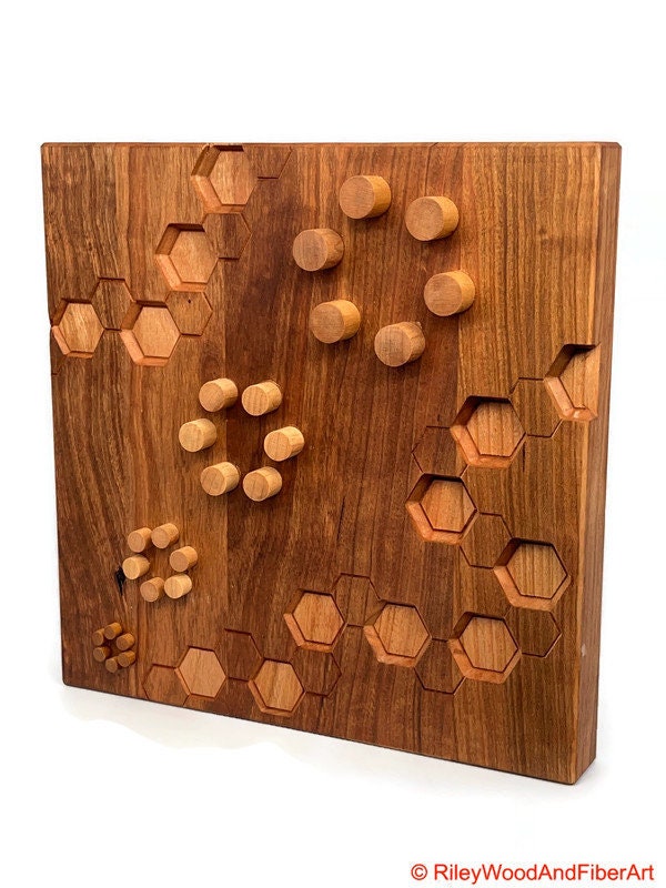 Conscious Art Wall Hanging - Organic Flow made by Riley Wood and Fiber Art