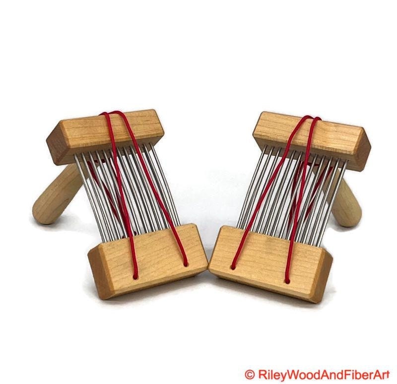 Wool Combs with Covers made by Riley Wood and Fiber Art