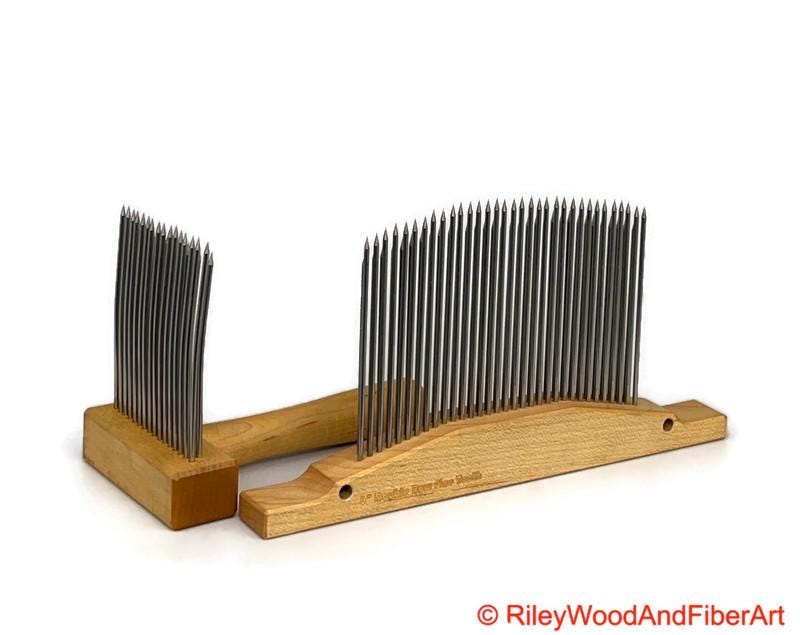 Hackle with Comb Set made by Riley Wood and Fiber Art