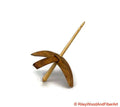 Medium Turkish Drop Spindle - Katalox Sapwood Whorl with Maple Shaft made by Riley Wood and Fiber Art