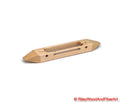 8 inch Maple open bottom boat shuttle with a white background