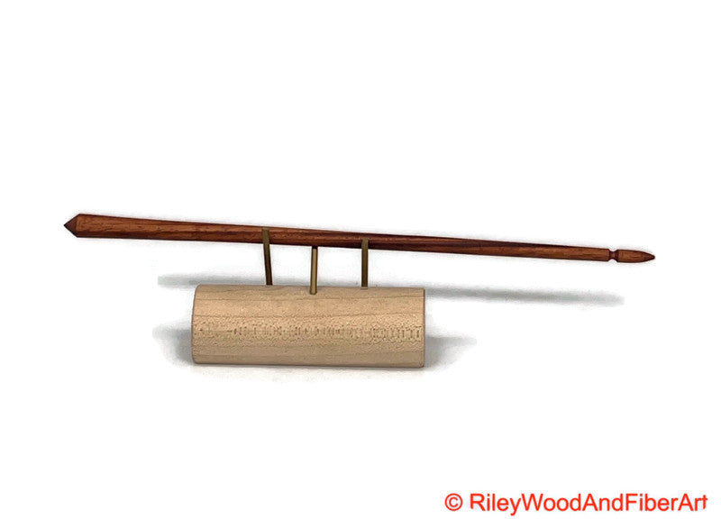 Mega Turkish Drop Spindle Shaft Jobillo Made by Riley Wood and Fiber Art