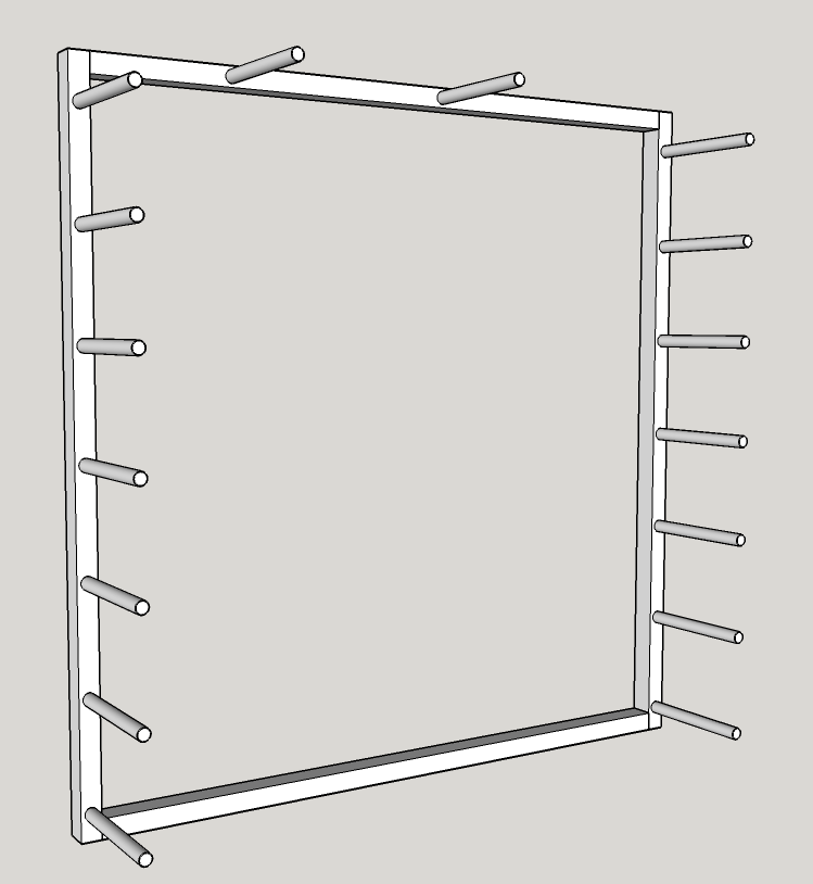 Warping Board — 4.5 & 13 Yard