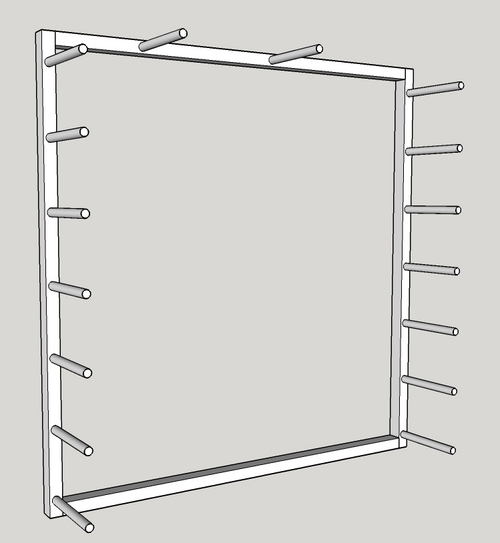 Warping Board — 4.5 & 13 Yard