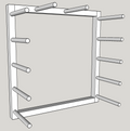 Warping Board — 4.5 & 13 Yard
