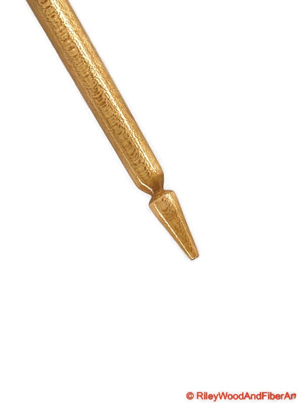 Top Whorl Drop Spindle - Walnut, Maple & White Oak - 45g Made by Riley Wood and Fiber Art