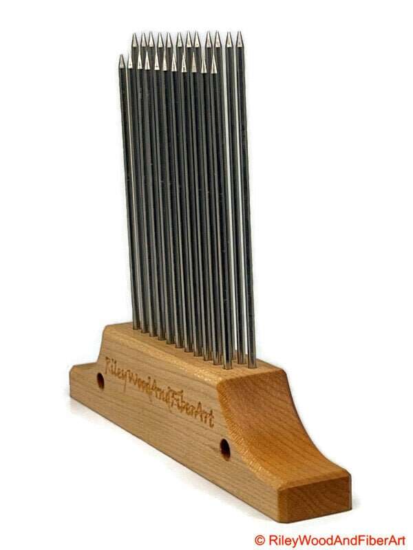 Wool Hackle made by Riley Wood and Fiber Art