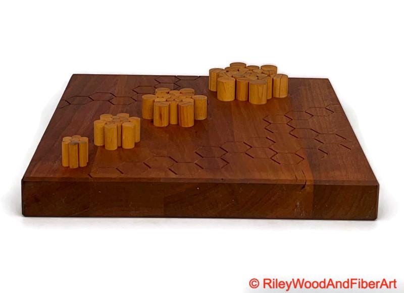 Epic Art Wall Hanging - Organic Flow made by Riley Wood and Fiber Art