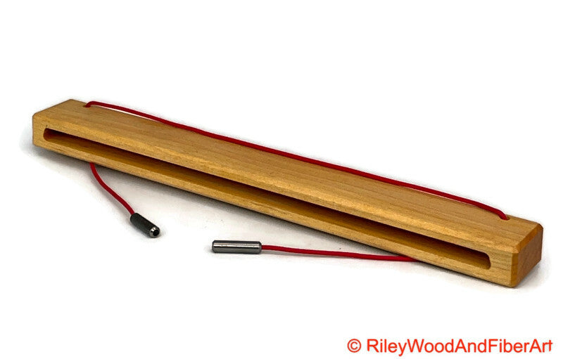 Hackle Covers 12" Double Row Standard Made by Riley Wood and Fiber Art