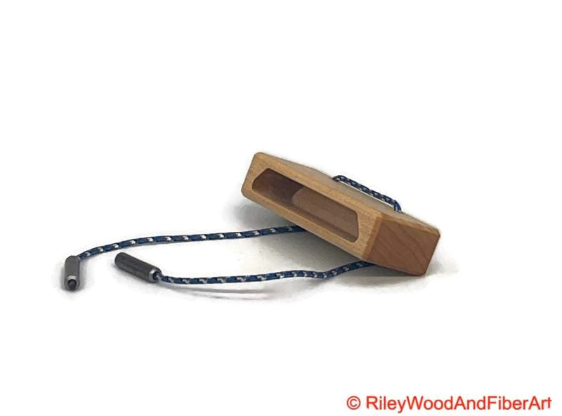 Hackle Covers 3.5" Triple Row Fine Tooth Made by Riley Wood and Fiber Art